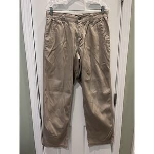 Mountain Khakis Mens‎ 32x32 Lake Lodge Pants Beige Classic Fit Outdoor Stretch